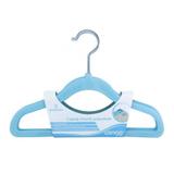 Cabide Infantil Aveludado Classic Azul - Clingo Ref C0003