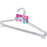 Cabide Infantil Plástico 2 PÇS Cristal - 31cm - Cód. 9037 - Sanremo s/a