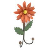 Cabide para Bolsas de Quarto em Ferro Artesanal com Flor de Lata - Libertas rosas artesanato