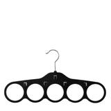 Cabide para Lenços Veludo Preto - 32688 - Fixel