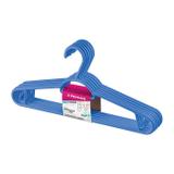 Cabide Pendura Mais Plástico 6 PÇS Azul - 40cm - Cód. 9023 - Sanremo s/a