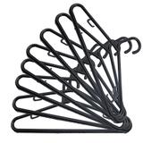 Cabide Preto Médio kit com 60 unidades - Tuddolojas