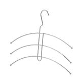 Cabide Triplo Cromado para Camisas 1008 Arthi