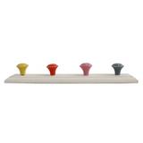 Cabideiro Com 04 Puxadores Cd5033 40X7,5X5Cm Fl Vênus Victrix