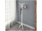 Cabideiro de Chão Branco 8 Ganchos - Multivisão Decore MANCEBO-A-BR
