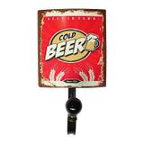 Cabideiro de ferro com 1 gancho cold beer 11,8cm x 20,7cm x - Btc decor