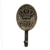 Cabideiro De Ferro Queen Crown Dourado - Urban
