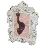 Cabideiro de madeira - 16x9 cm - Btc decor