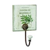 Cabideiro de madeira e ferro - Btc decor