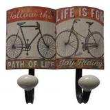 Cabideiro de metal 12cm x 24cm - Btc decor