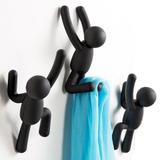 Cabideiro de parede bonecos Buddy 3 Peças divertido Umbra