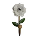 Cabideiro de Parede Para Decoração de Quarto Infantil Moderno com Flor - Libertas rosas artesanato