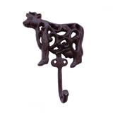 Cabideiro em metal com 1 gancho vaca 11,3cm x 3,8cm x 15,6cm - Btc decor