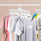Cabideiro Multifuncional Arara Clothes Hanger 8 Cabides - Rpc
