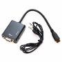 Cabo Adaptador Conversor HDMI x VGA Saída de Áudio P2 - Morgadosp