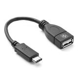 Cabo adaptador otg type c usb mais mania