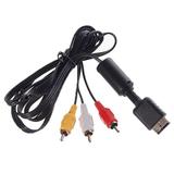 Cabo AV / RCA Audio e Video para Playstation PS1/PS2/PS3 - Xd