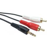 Cabo de Audio e Video Linha Player P2 x RCA 3M - 13bees