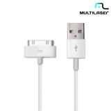 Cabo de Dados 30 Pinos Para IPhone 4,4s, iPod, iPad Wi255 - Multilaser