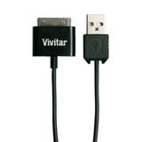 Cabo de sincronismo e carga para iPad, iPhone e iPod - VIVITAR