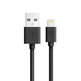 Cabo fashion lightning 1,2m preto easy mobile