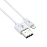 Cabo Lightning 1,8M Recarga e Sincronização C818 Branco - Elg