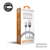 Cabo Lightning MFi nylon reforçado 1,5 m - GEONAV
