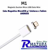 Cabo Micro Usb Magnético Para Android Smartphone Ou Tablet - Moizen