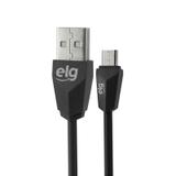 Cabo Micro Usb Prisma ELG Express Ec510 1 Metro Preto