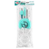 Cabo Mop Giratorio, Pro e 3 Em 1 + Refil - Flash Limp - Flashlimp