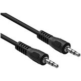 Cabo P2 Estéreo x P2 Estéreo 1,50 Metros Niquelado Tekflex