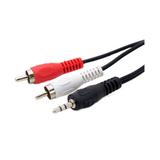 Cabo P2 st 2RCA para audio e vídeo A.Santos