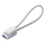 Cabo USB Micro 3.0 x USB (F) 0,15m OTG - Lotus