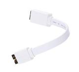 Cabo USB Micro x USB 3.0 (F) 0,10m OTG Flat - Lotus