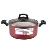 Caçarola 20 antiaderente cereja premium Panelux