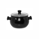 Caçarola 24Cm 7000Ml - Preto - Ceraflame - Tommy Design
