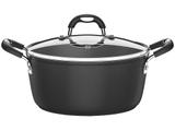 Cacarola 28cm 6 5l monaco preto aluminio com revestimento antiaderente tramontina