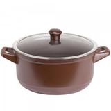Caçarola 28Cm 6000Ml - Chocolate - Ceraflame - Tommy Design