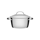 Caçarola Allegra Funda n22 4.2 L em aço Inox - TRAMONTINA