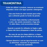 Caçarola Allegra Rasa n22 3.3L em aço Inox - TRAMONTINA - Byhouse