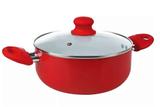 Caçarola Alum. c/ Revest. Cerâmico 20 cm Vermelho - Fratelli - Fratelli inox