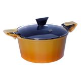 Caçarola Alumínio Venn Amarela 24cm - 4,6 Litros Neoflam