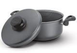 Caçarola Antiaderente com Alças Paris Tramontina - Preto / 18 Cm / 2.0 Lt