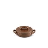Caçarola baixa de cerâmica martelada 14cm 550ml cobre - ceraflame