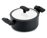 Caçarola c/ Tampa Indução Rev. Cerâmico 24cm 5 L PA300 Pto - Hércules