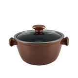 Caçarola Ceraflame Chef C177279423 22cm Com Tampa Vidro Cobre