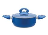 Caçarola Ceramic Dark Blue Marmorizada 20cm - Eirilar