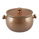 Caçarola Cerâmica Premiere Com Tampa 24cm 7L Cobre Ceraflame