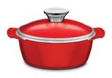 Caçarola Cocotte 10cm Vermelha Lyon Tramontina 20923710