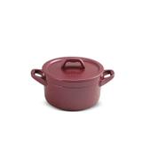Cacarola de cerâmica ceraflame martelada 18cm 1500ml - rose gold